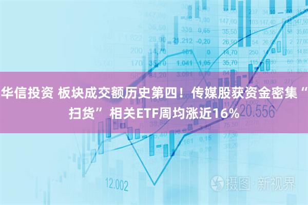 华信投资 板块成交额历史第四！传媒股获资金密集“扫货” 相关ETF周均涨近16%